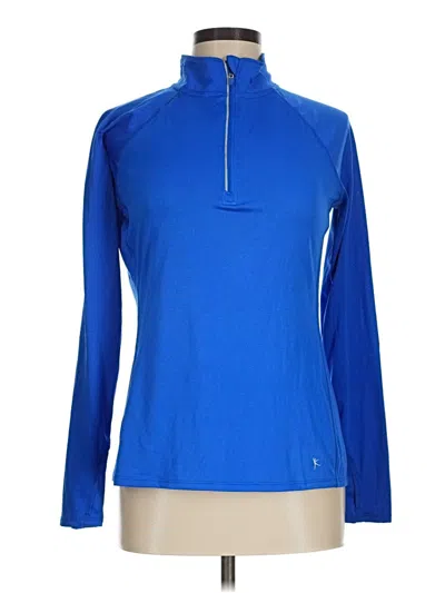 Pre-owned Danskin Now Pullover Sweater In Blue