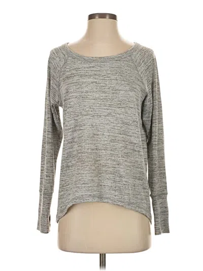 Pre-owned Danskin Now Pullover Sweater In Gray
