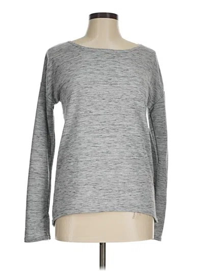 Pre-owned Danskin Now Pullover Sweater In Gray