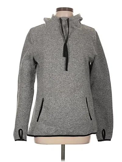 Pre-owned Danskin Now Pullover Sweater In Gray