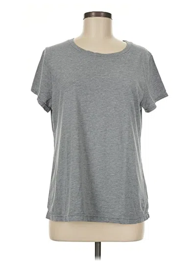 Pre-owned Danskin Now Short Sleeve T-shirt In Gray