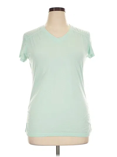 Pre-owned Danskin Now Short Sleeve T-shirt In Green