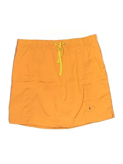 Pre-owned Danskin Now Skort In Orange