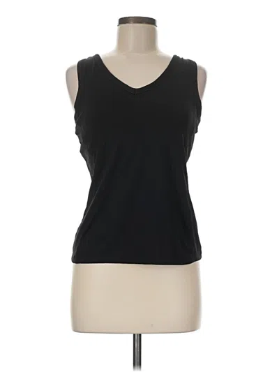 Pre-owned Danskin Now Sleeveless T-shirt In Black