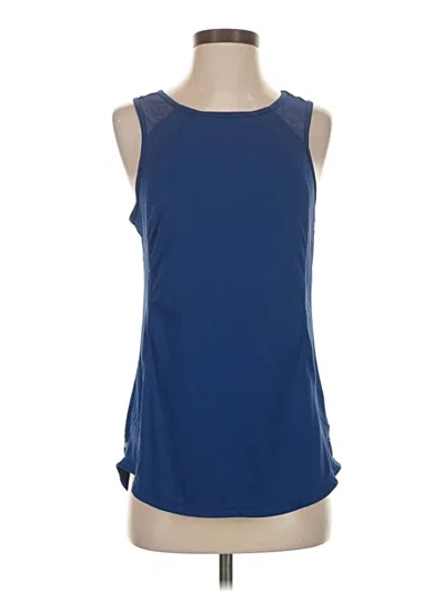 Pre-owned Danskin Now Sleeveless T-shirt In Blue