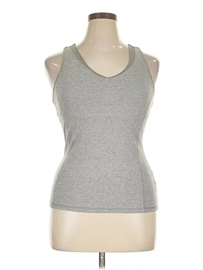 Pre-owned Danskin Now Sleeveless T-shirt In Gray