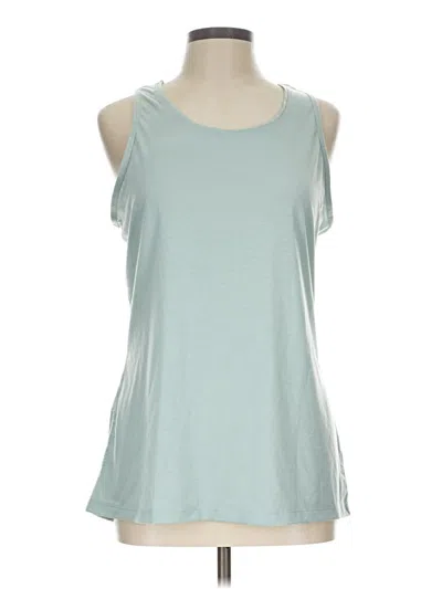 Pre-owned Danskin Now Sleeveless T-shirt In Teal