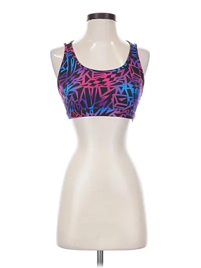 Pre-owned Danskin Now Sports Bra In Purple