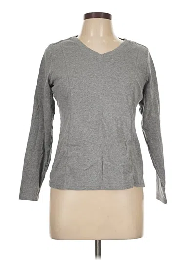 Pre-owned Danskin Now Sweatshirt In Gray