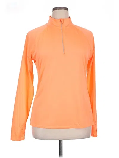 Pre-owned Danskin Now Sweatshirt In Orange