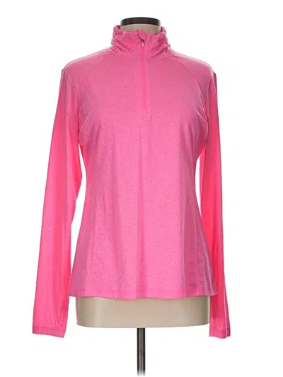 Pre-owned Danskin Now Sweatshirt In Pink
