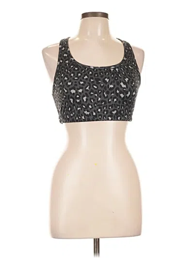 Pre-owned Danskin Now Tank Top Black Halter Neckline Tops