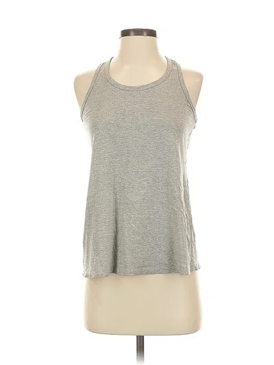 Pre-owned Danskin Now Tank Top Gray Halter Neckline Tops