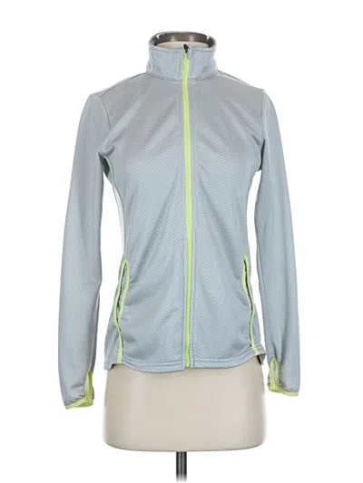 Pre-owned Danskin Now Track Jacket In Gray