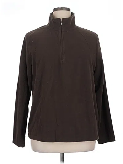 Pre-owned Danskin Now Turtleneck Sweater In Brown
