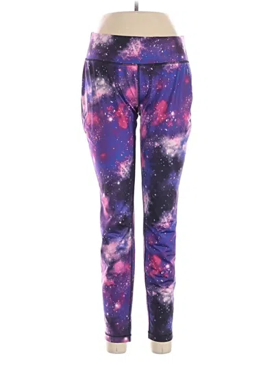 Pre-owned Danskin Now Yoga Pants In Purple