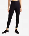 Danskin Pacesetter 7/8 Legging In Black Salt In Multi