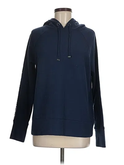 Pre-owned Danskin Pullover Hoodie In Blue