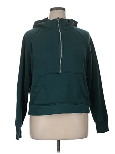 Pre-owned Danskin Pullover Hoodie In Blue