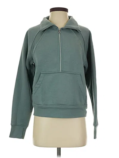 Pre-owned Danskin Pullover Hoodie In Blue