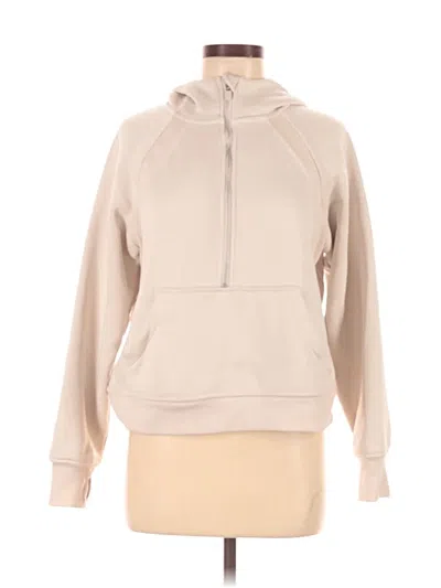 Pre-owned Danskin Pullover Hoodie In Brown