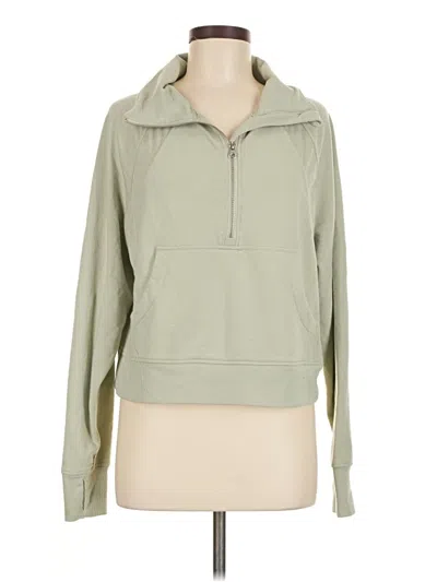 Pre-owned Danskin Pullover Hoodie In Green
