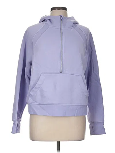 Pre-owned Danskin Pullover Hoodie In Purple