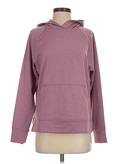 Pre-owned Danskin Pullover Hoodie In Purple