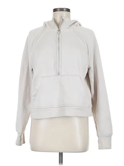 Pre-owned Danskin Pullover Hoodie In Silver