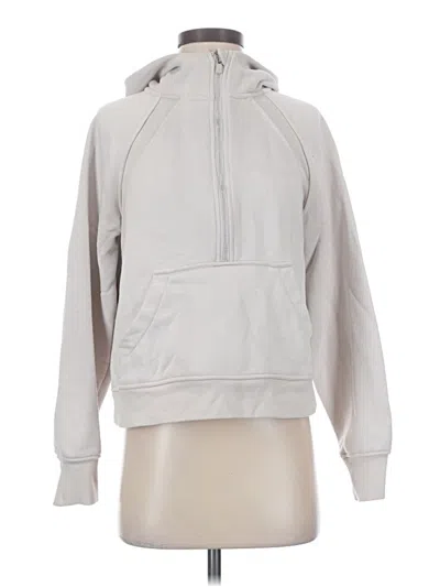 Pre-owned Danskin Pullover Hoodie In Silver
