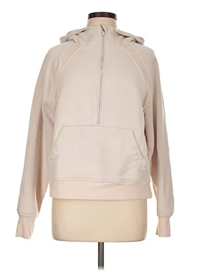 Pre-owned Danskin Pullover Hoodie In Tan