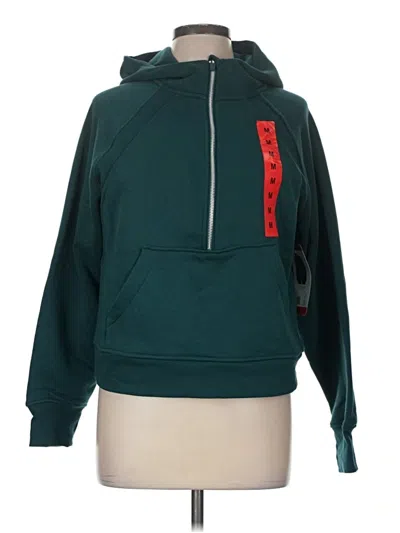 Pre-owned Danskin Pullover Hoodie In Teal