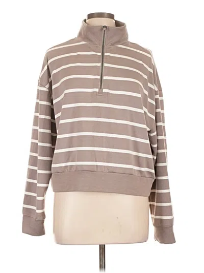 Pre-owned Danskin Pullover Sweater In Brown