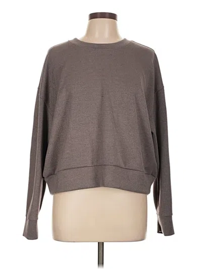 Pre-owned Danskin Pullover Sweater In Brown