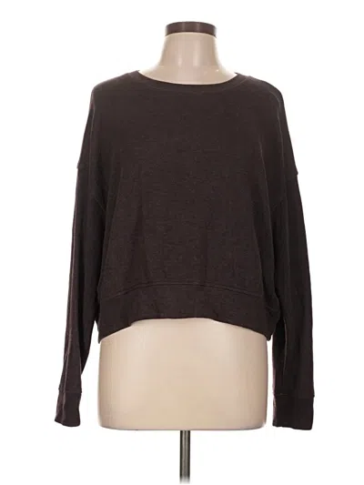 Pre-owned Danskin Pullover Sweater In Brown