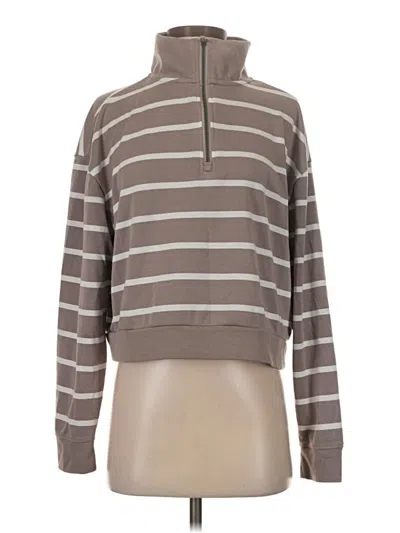 Pre-owned Danskin Pullover Sweater In Gray