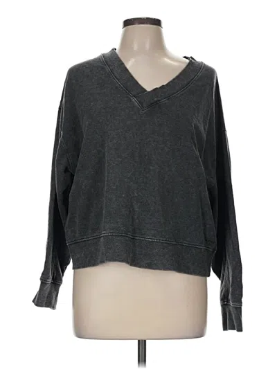 Pre-owned Danskin Pullover Sweater In Gray