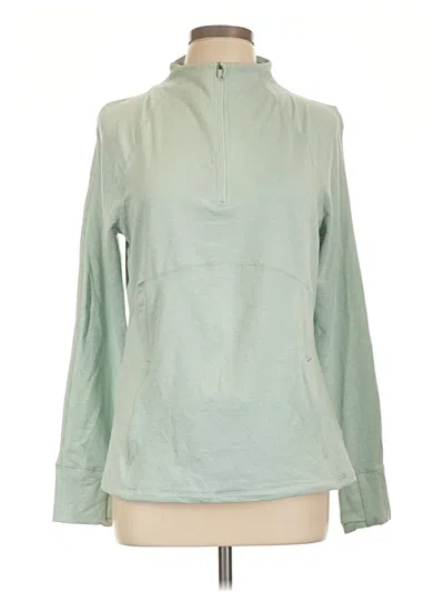Pre-owned Danskin Pullover Sweater In Green