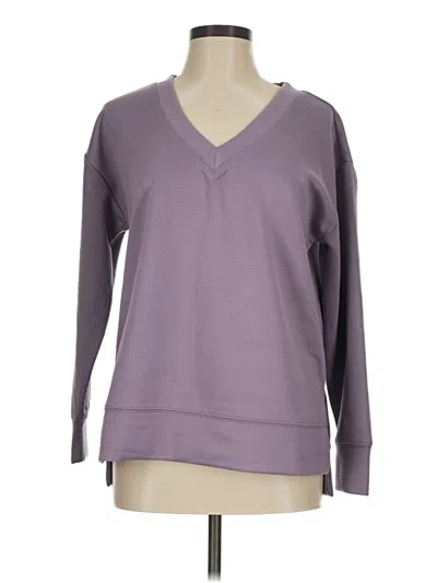 Pre-owned Danskin Pullover Sweater In Purple