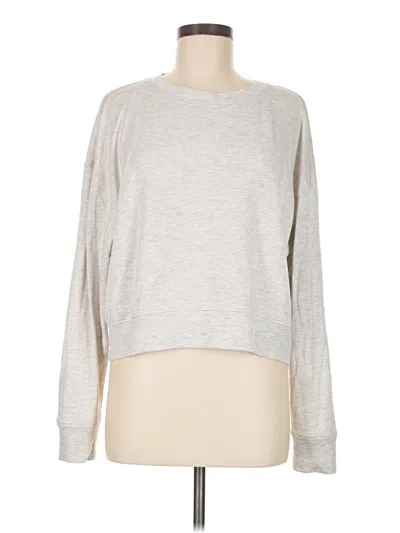 Pre-owned Danskin Pullover Sweater In Silver