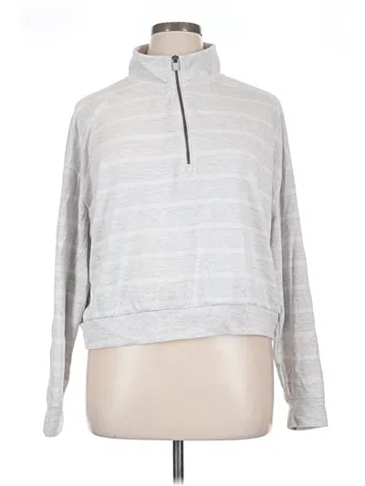 Pre-owned Danskin Pullover Sweater In Silver