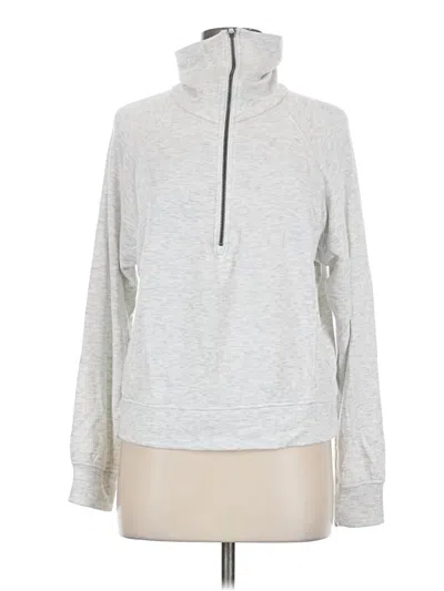 Pre-owned Danskin Pullover Sweater In Silver
