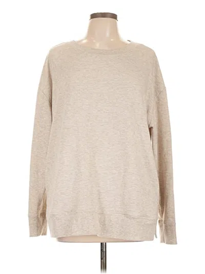 Pre-owned Danskin Pullover Sweater In Tan