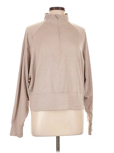 Pre-owned Danskin Pullover Sweater In Tan