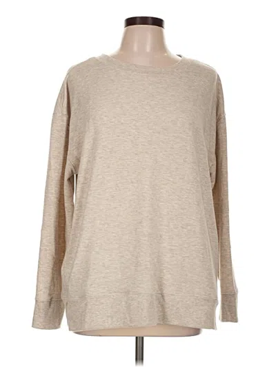 Pre-owned Danskin Pullover Sweater In Tan