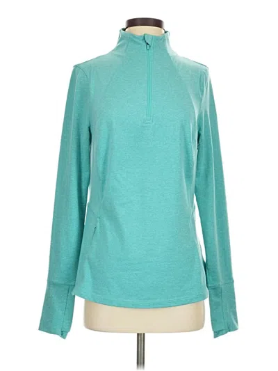 Pre-owned Danskin Pullover Sweater In Teal