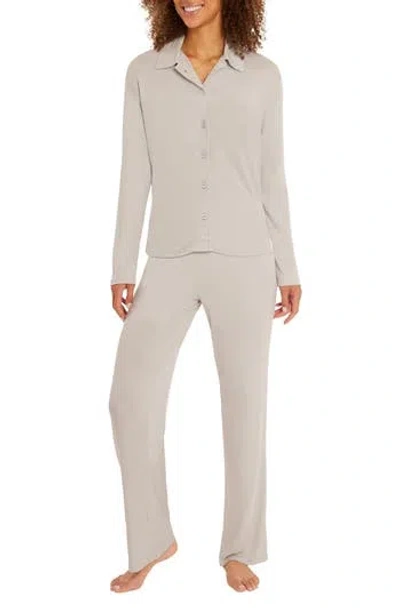 Danskin Relaxed Notch Collar Pajamas