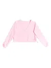 Danskin Rhythm Wrap Top In Pink