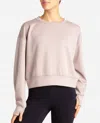 Danskin Scuba Rib Luxury Sweatshirt In Atmosphere In Multi