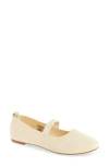 Danskin Shine Mary Jane Flat In Natural